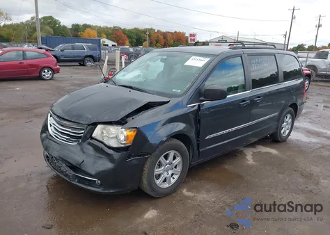 2012 Chrysler Town & Country Touring from USA, damaged, VIN 2C4RC1BG9CR410028